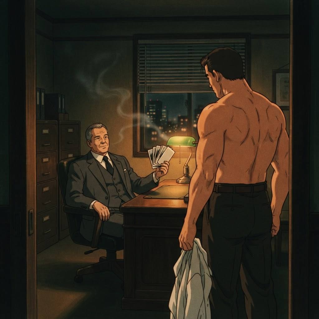 Blackmail — illustration