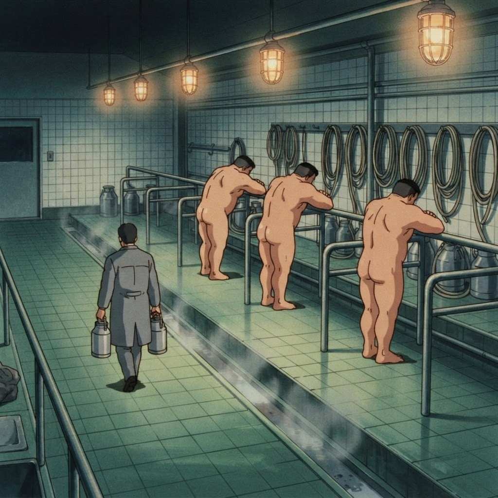 Milking — illustration
